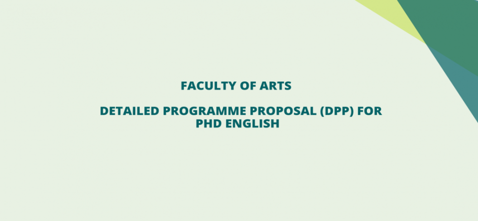 phd course in english